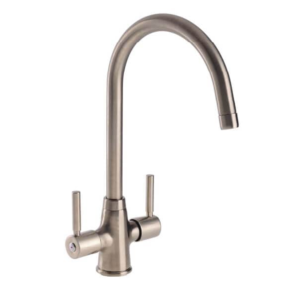 BECK BRUSHED KITCHEN SINK MIXER TAP