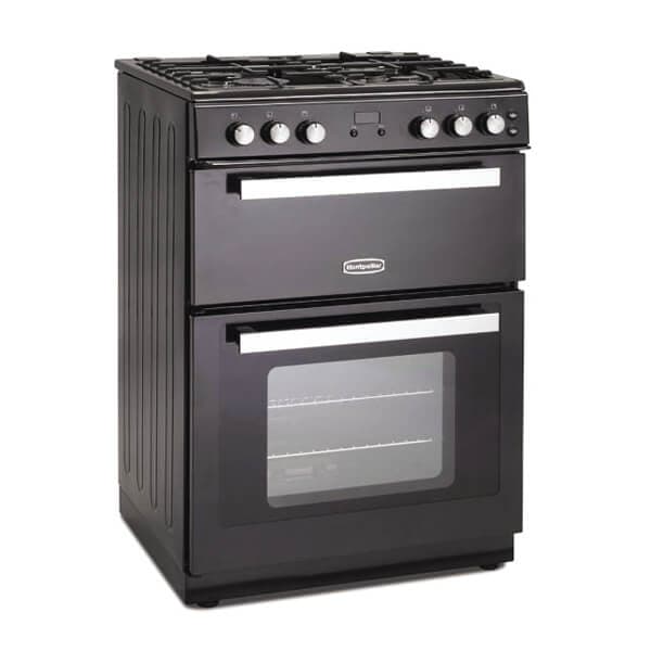 MONTPELLIER RMC61GOK BLACK 60CM MINI RANGE COOKER