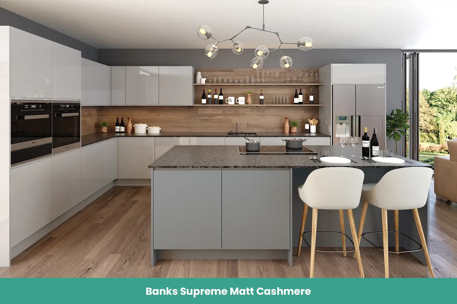 Banks Supreme Matt Cashmere Kitchen