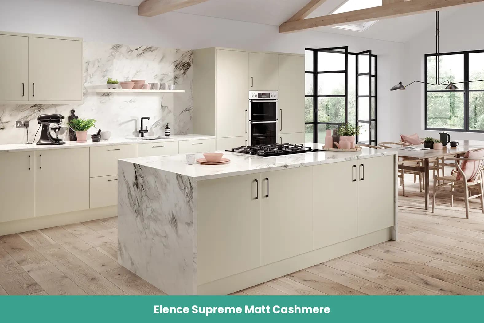 Elence Supreme Matt Cashmere Kitchen