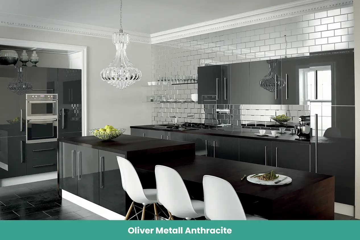 Oliver Metall Anthracite Kitchen
