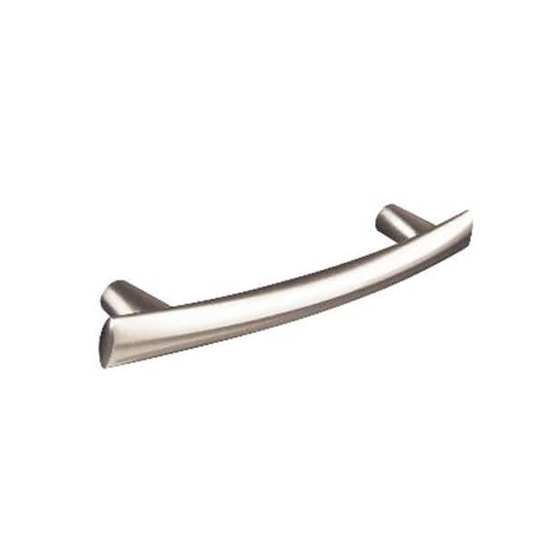 BOW T BAR BRUSHED STEEL