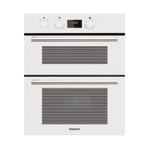 HOTPOINT DU2540WH WHITE BUILT UNDER DOUBLE FAN FITTED OVEN
