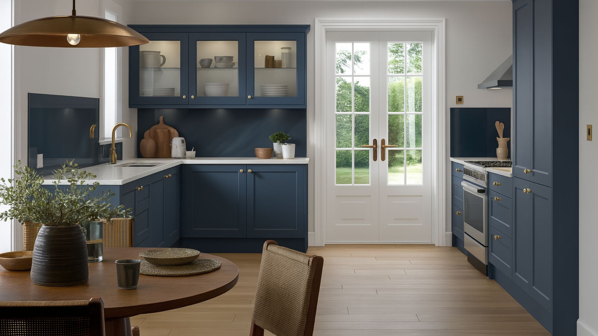 Delia Classic Shaker Blue Fitted Kitchen