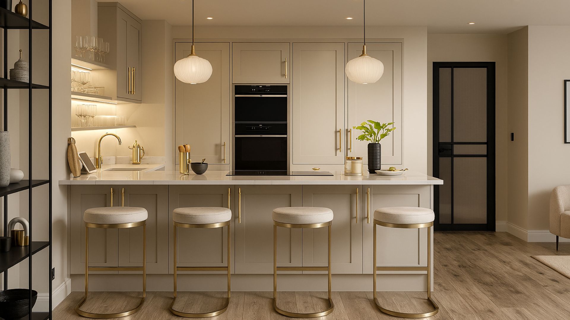 Delia Classic Shaker Stone Grey Fitted Kitchen